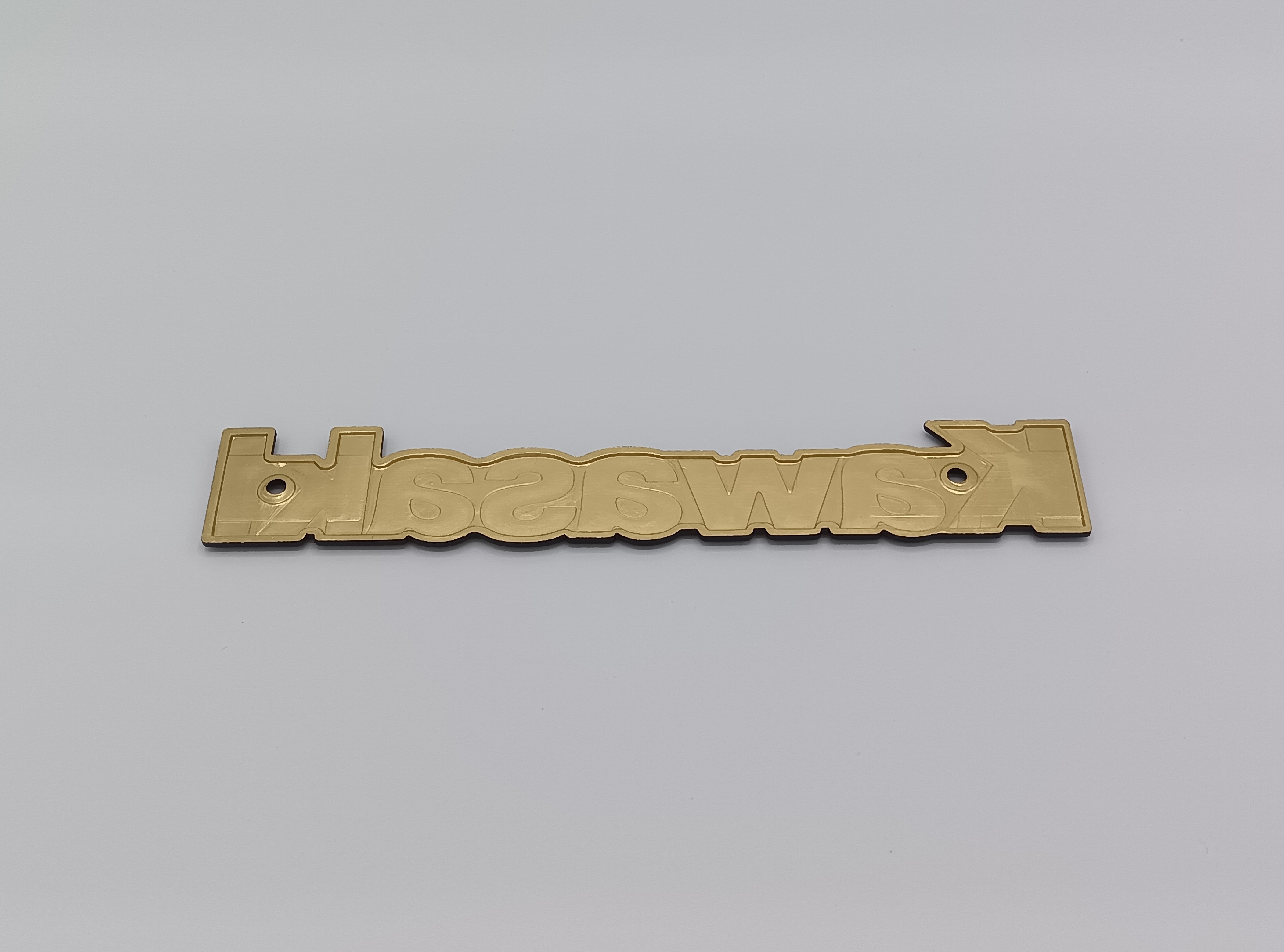 1980年 KZ440 FUEL TANK EMBLEM "Kawasaki"